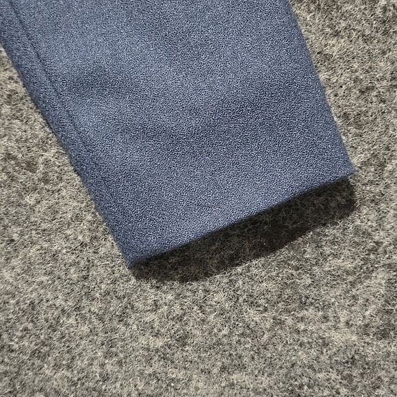 VTG Blue Virgin Wool Blazer Sz10 Pendleton Open Front Corp Chic Academic Capsule - Picture 6 of 16